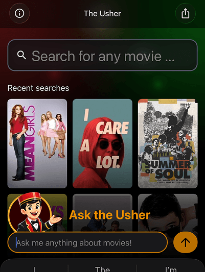 The Usher project preview